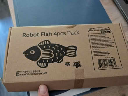 Photo of free Robot Fish Cat/Dog Toy (4 Pack) (Bracknell RG12) #2