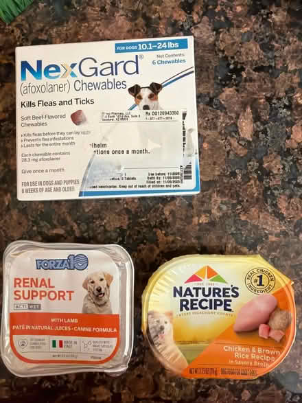 Photo of free Dog foods. Flea meds (Saratoga Herriman Ave) #1