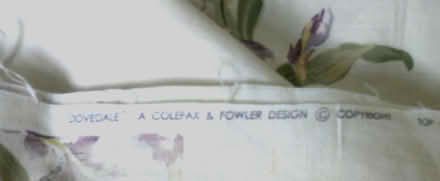 Photo of free COLEFAX & FOWLER LINEN 'Dovedale' QUALITY CURTAIN FABRIC (Hoohill FY3) #2