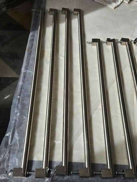 Photo of free Metal bar-style cabinet handles (Menstrie FK11) #1