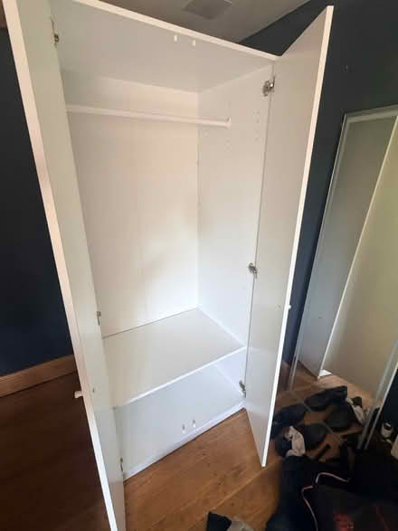 Photo of free White wardrobe (WS14 Shenstone) #2