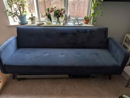 Photo of free Blue sofa (Whyteleafe CR3) #1