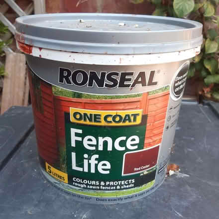 Photo of free Ronseal, One Coat, Fence Life - Red Cedar (Osney OX2) #1