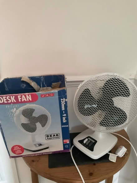 Photo of free Working desk fan (Kennington OX1) #1