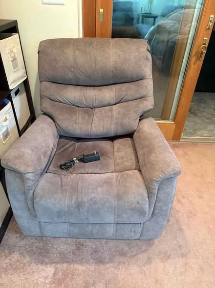 Photo of free Gray Recliner (Kings Park West) #1