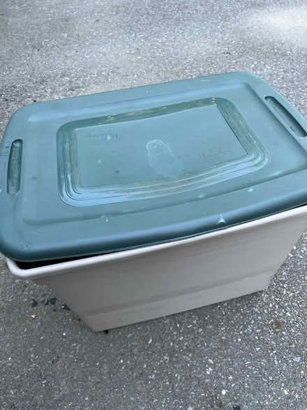 Photo of free Plastic tote bin - Pepp (near Rt 119/113-Pepperell) #2