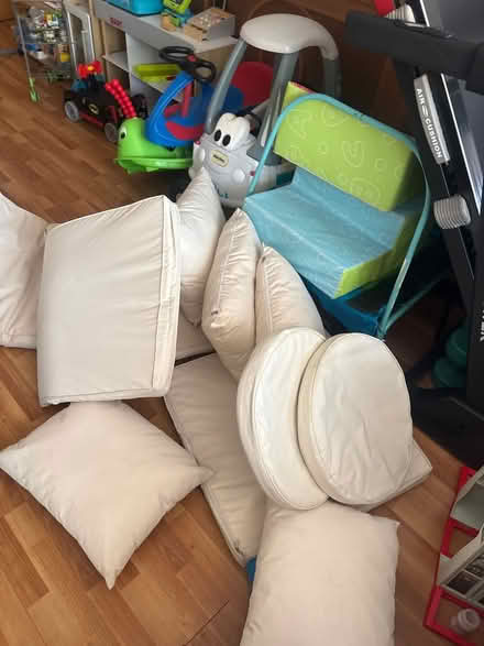 Photo of free garden sofas (N13 Palmers Green) #4