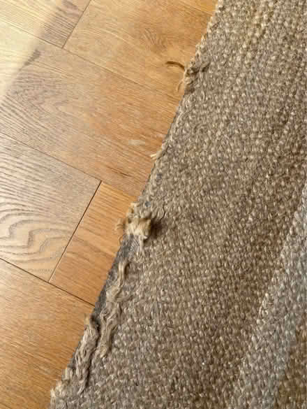 Photo of free Dunelm jute rug (Twickenham TW2) #2