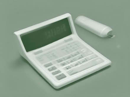 Photo of Calculator and waterproof art smock for school (New Marston OX3) #1