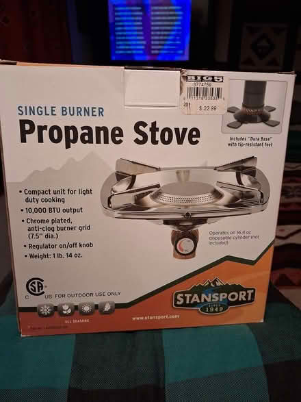 Photo of free Small camp stove (West San Jose, Mitty HS area) #1
