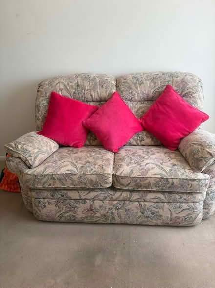 Photo of free 2seater sofa and chair (Edenbridge TN8) #1