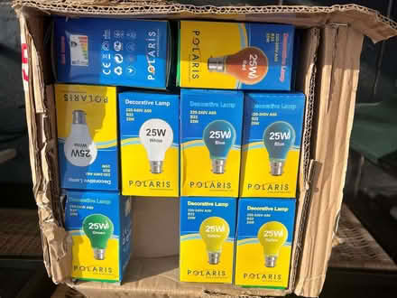 Photo of free 'Fairground Style' Fairy Lights + Spare Bulbs (West Midlands B67) #2