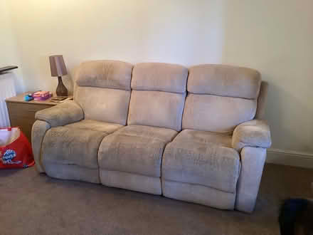 Photo of free 3 seater recliner sofa (Southampton, SO16) #1