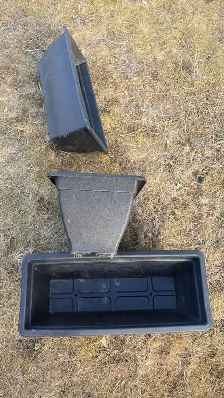 Photo of free 3 black window boxes (Great Yarmouth NR30) #2