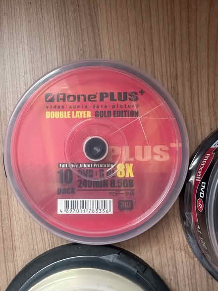 Photo of free mixed lot of brand new recordable DVD's & CD's (Lostock Hall PR5) #1