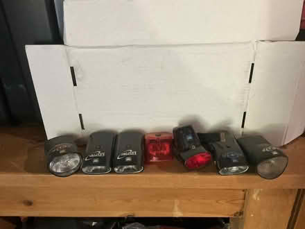 Photo of free Bicycle lights (Oaks Cross SG2) #1