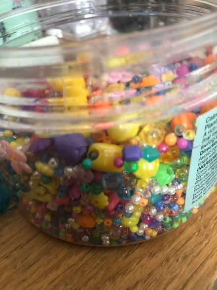 Photo of free A tub of beads (Forest Hill SE23) #2