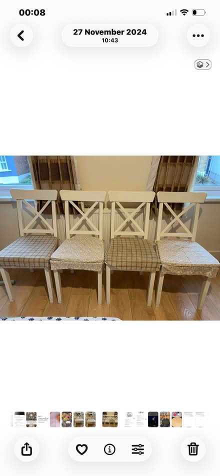 Photo of free Ikea chairs (South Croydon CR2) #2
