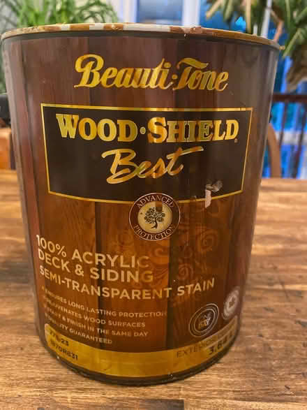 Photo of free Wood stain (Orleans) #1