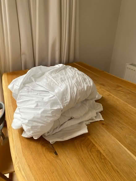 Photo of free 3 White bed sheets (Clontarf) #3