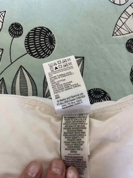 Photo of free 2 x soft feather pillows (TA18) #4
