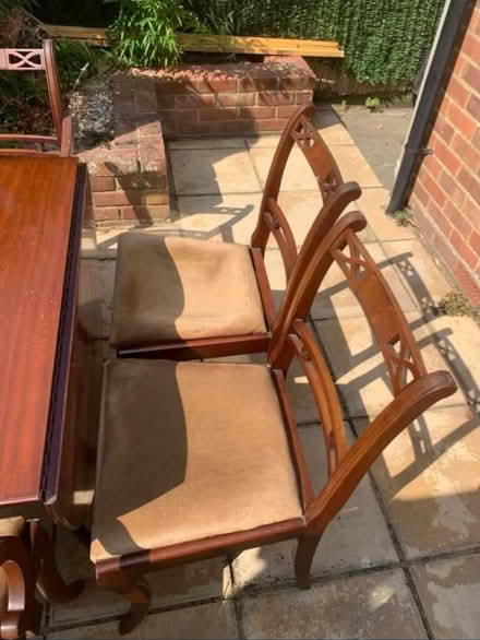 Photo of free Antique extendable table & 6 chairs (Penland Wood TN40) #2