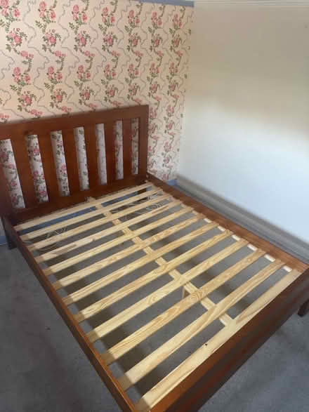 Photo of free King size bed frame (Middleton Cheney OX17) #2