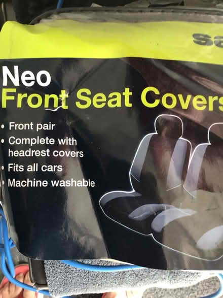 Photo of free Front seat covers (Wellington TA219AR) #2