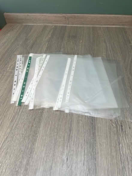 Photo of free A4 plastic sleeves (Southsea PO4) #1