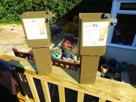 Photo of free 100 mm post support x2 (Sanderstead South Croydon CR2) #1