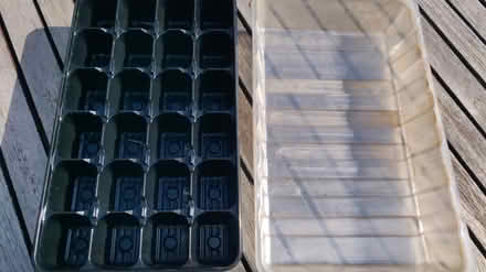 Photo of free 7 seed trays with lids (Baldock (SG7)) #1