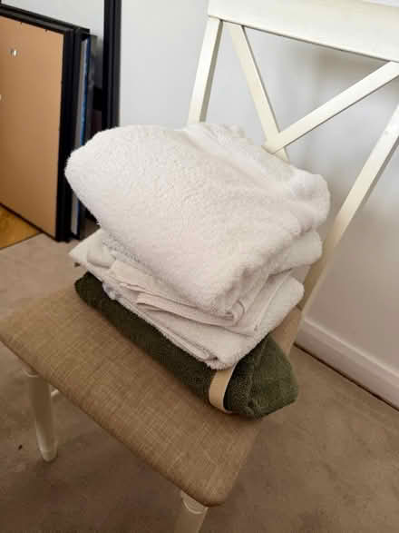 Photo of free Tent, pillow, towels, basket, paper (Heaton Mersey, SK4) #4