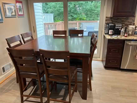 Photo of free Pub table and chairs (Kings Park West) #2