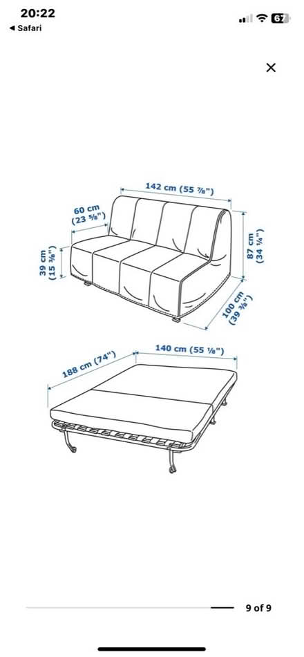 Photo of free Sofa bed (Llandrindod LD1) #1