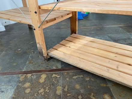 Photo of free Wood storage shelf (Trinity-Bellwoods) #3