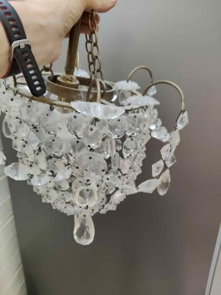 Photo of free Crystal pendant and 2 wall lights (Jericho OX2) #1