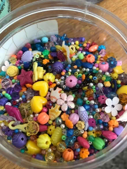 Photo of free A tub of beads (Forest Hill SE23) #1