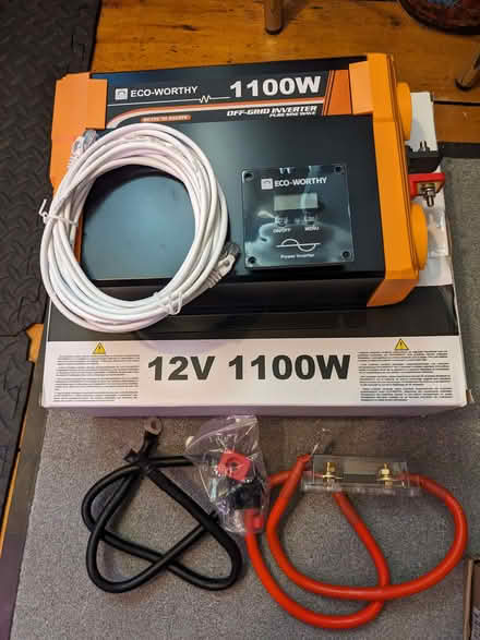 Photo of free Ecoworthy 1100 watt inverter and other bits (Southsea PO4) #1