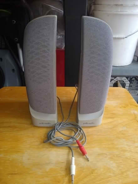 Photo of free Two Polk Audio PC speakers (Morris Park) #1