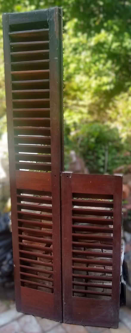 Photo of free Louvred doors (1 and a half doors) (Golden Triangle NR2) #1