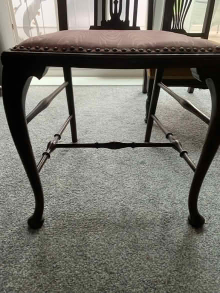 Photo of free Antique mahogany chair (Penland Wood TN40) #3