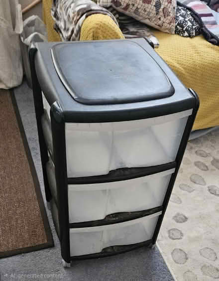 Photo of free Plastic storage unit. (Grays RM17) #1