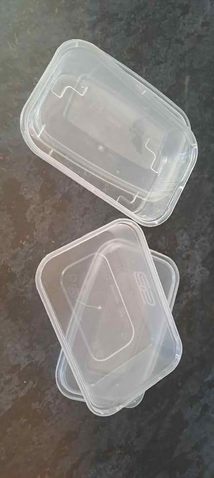 Photo of Plastic take away tubs (Stanstead Abbotts SG12) #1