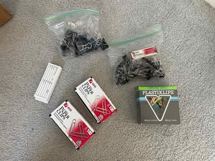 Photo of free Binder & Paper Clips (Tiburon - near Corte Madera) #1
