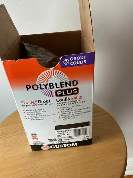 Photo of free Sanded grout dark colour (Vanier/Overbrook) #1