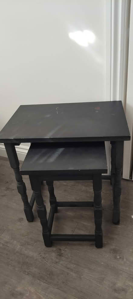 Photo of free Nest of 2 Tables - Painted (Minehead TA24) #1