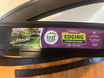 Photo of free 20 Feet Garden Edging Border - New (Kensington by Cedar Brook Pool) #1