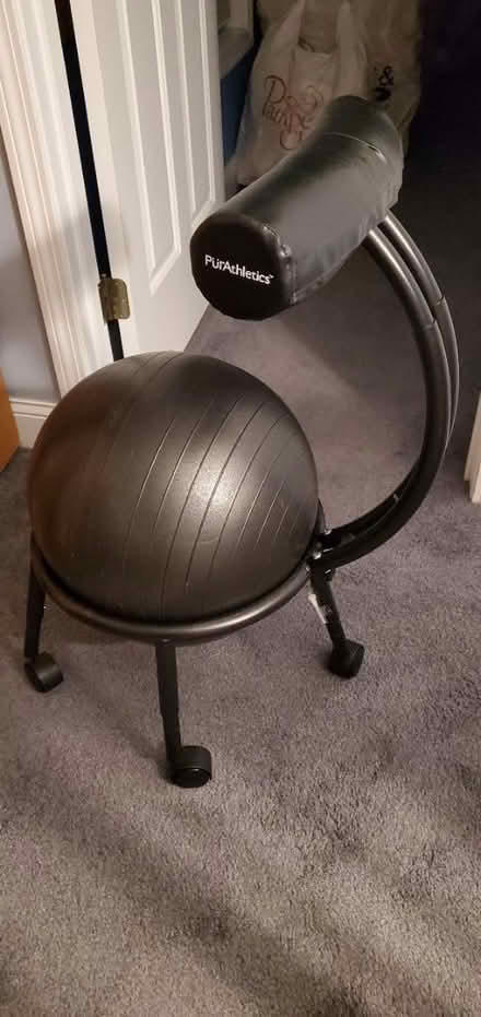 Photo of free Yoga ball chair (Pelham, NH) #2