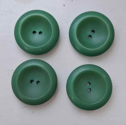 Photo of free Green buttons (4 x 3cm) (Harrogate HG1) #1