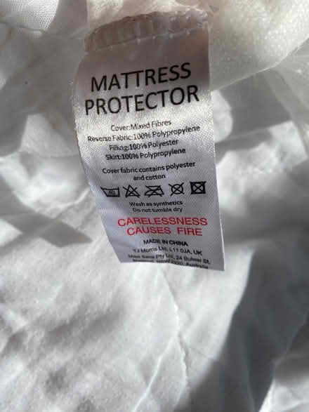 Photo of free KS Mattress protector & 2x pillow covers (Dore S17) #1